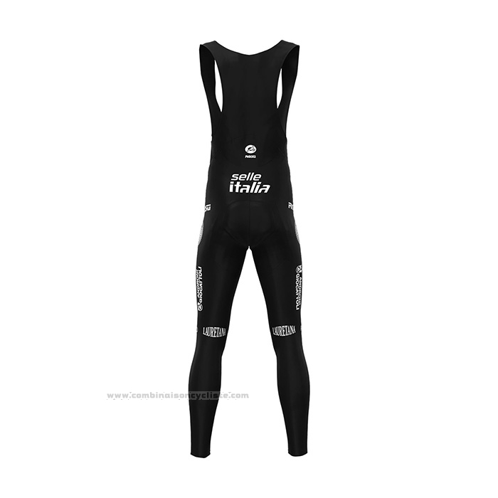 2022 Maillot Cyclisme Androni Giocattoli Noir Rouge Manches Longues et Cuissard